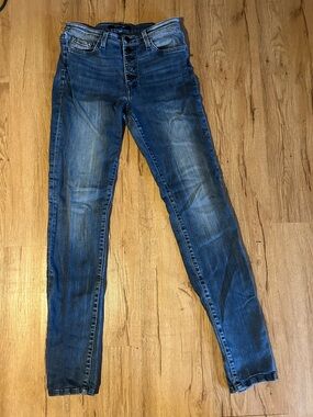 Flying Monkey Women's button fly Skinny Jeans